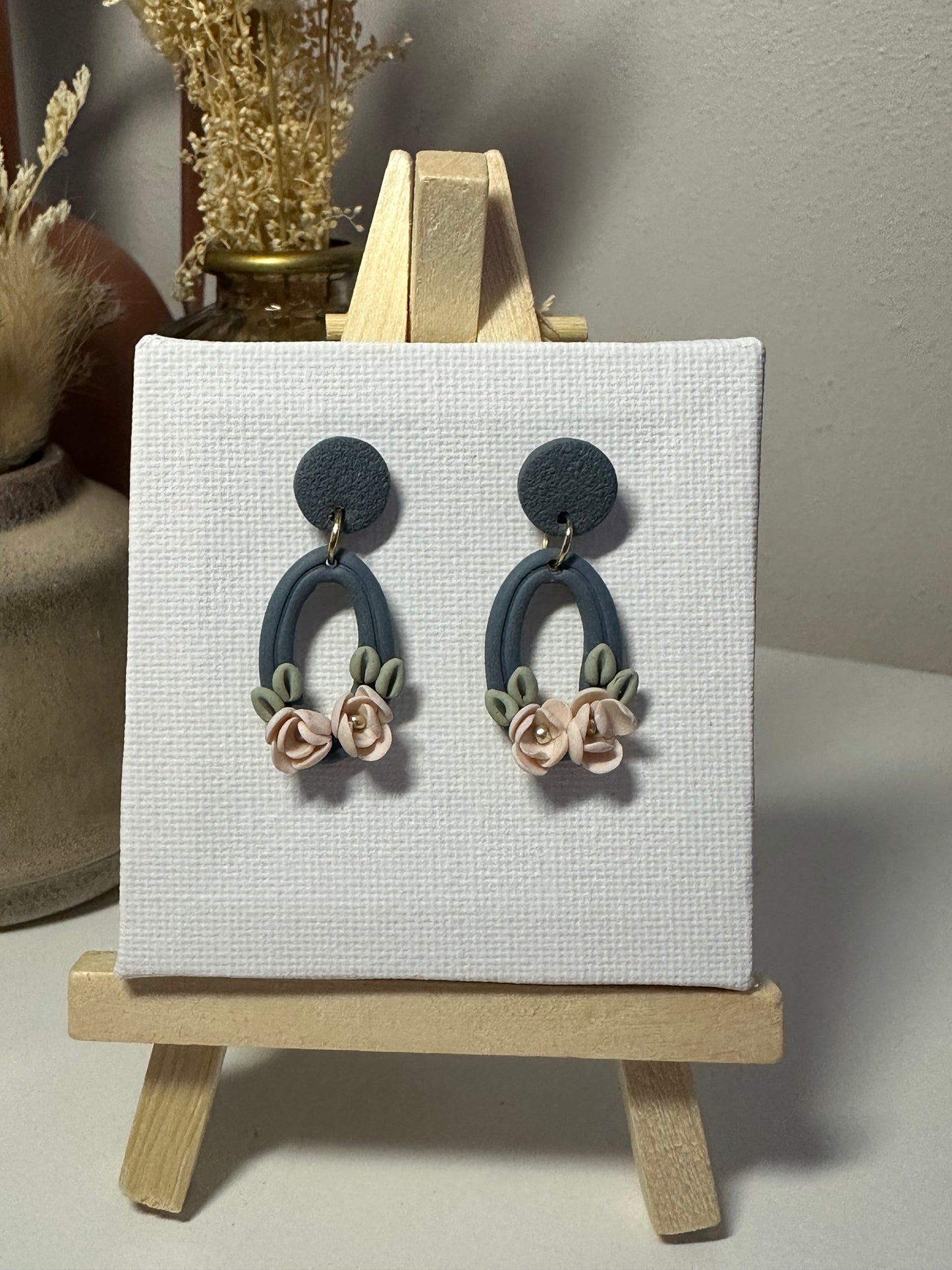 Emy | Boucles d'oreilles en argile polymère