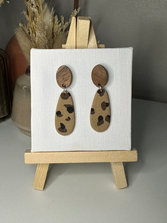 Alia | Boucles d'oreilles en argile polymère