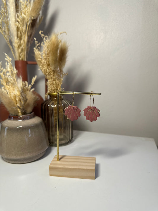 Alba | Boucles d'oreilles en argile polymère