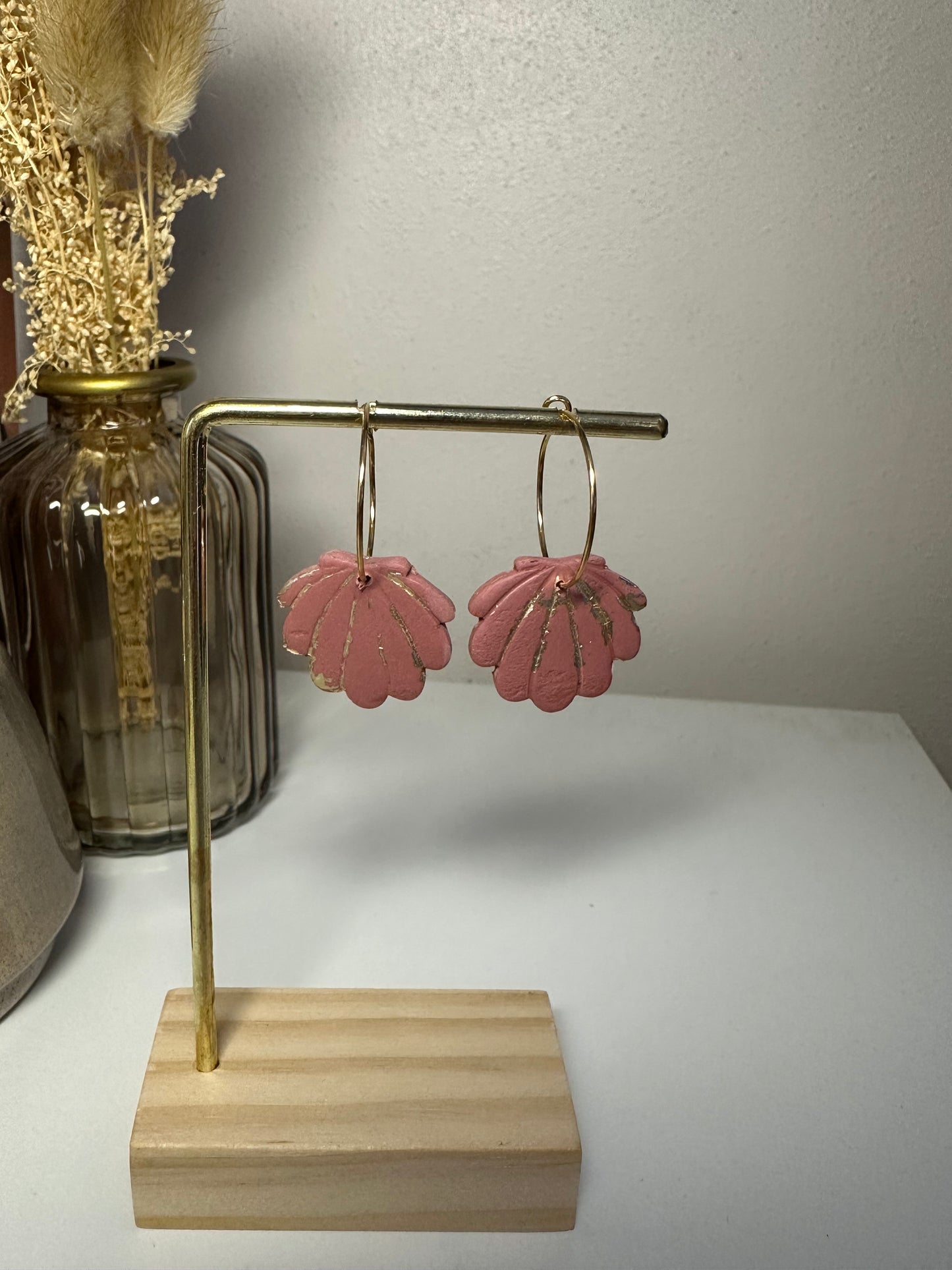 Alba | Boucles d'oreilles en argile polymère