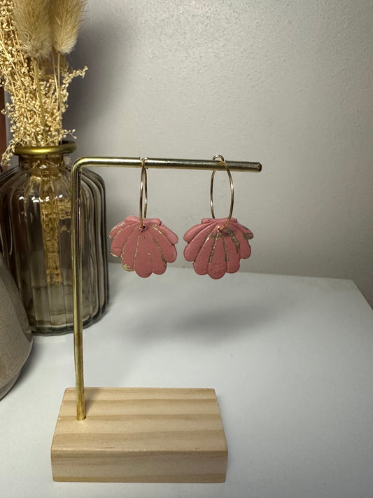 Alba | Boucles d'oreilles en argile polymère