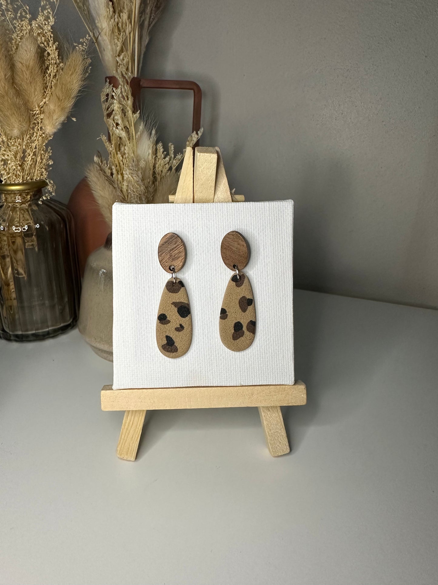 Alia | Boucles d'oreilles en argile polymère