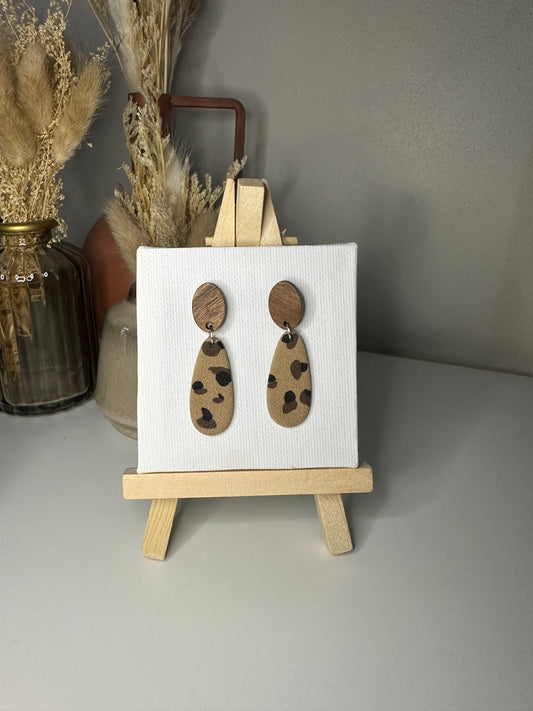 Alia | Boucles d'oreilles en argile polymère