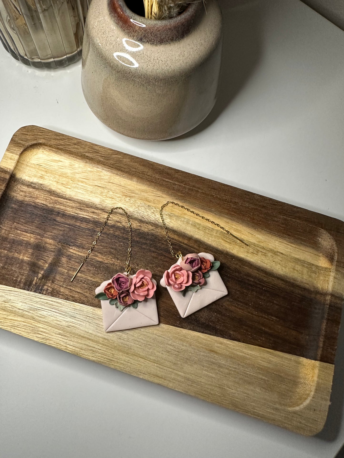 Esmée | Boucles d'oreilles en argile polymère