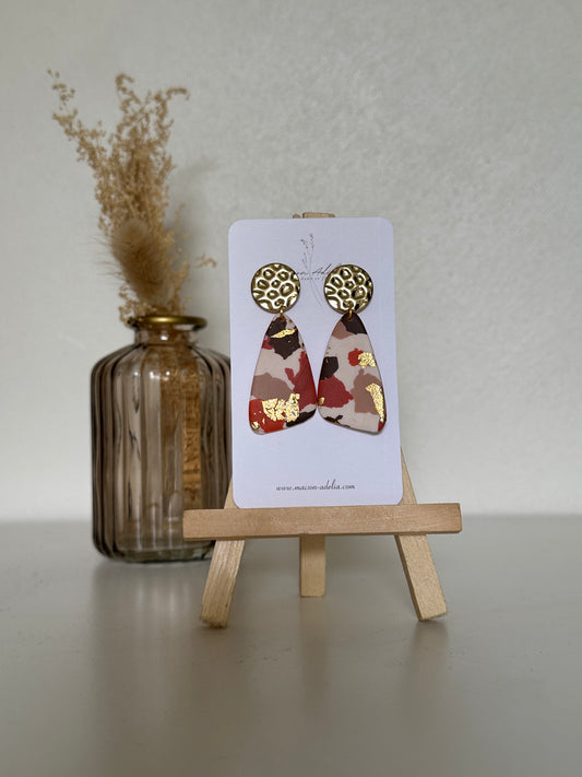 Elisa | Boucles d'oreilles en argile polymère