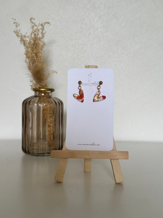 Eva | Boucles d'oreilles en argile polymère