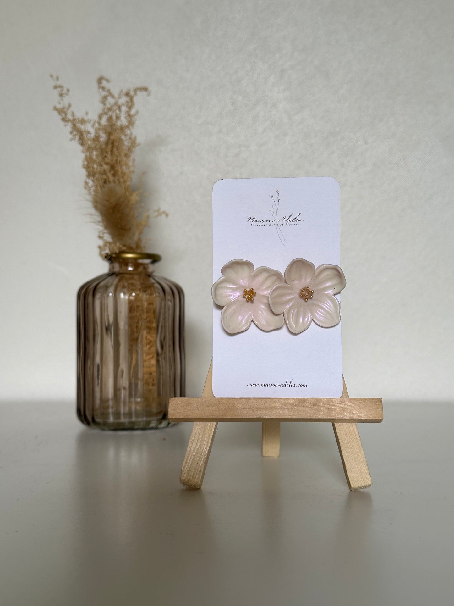 Maëlle | Boucles d'oreilles en argile polymère