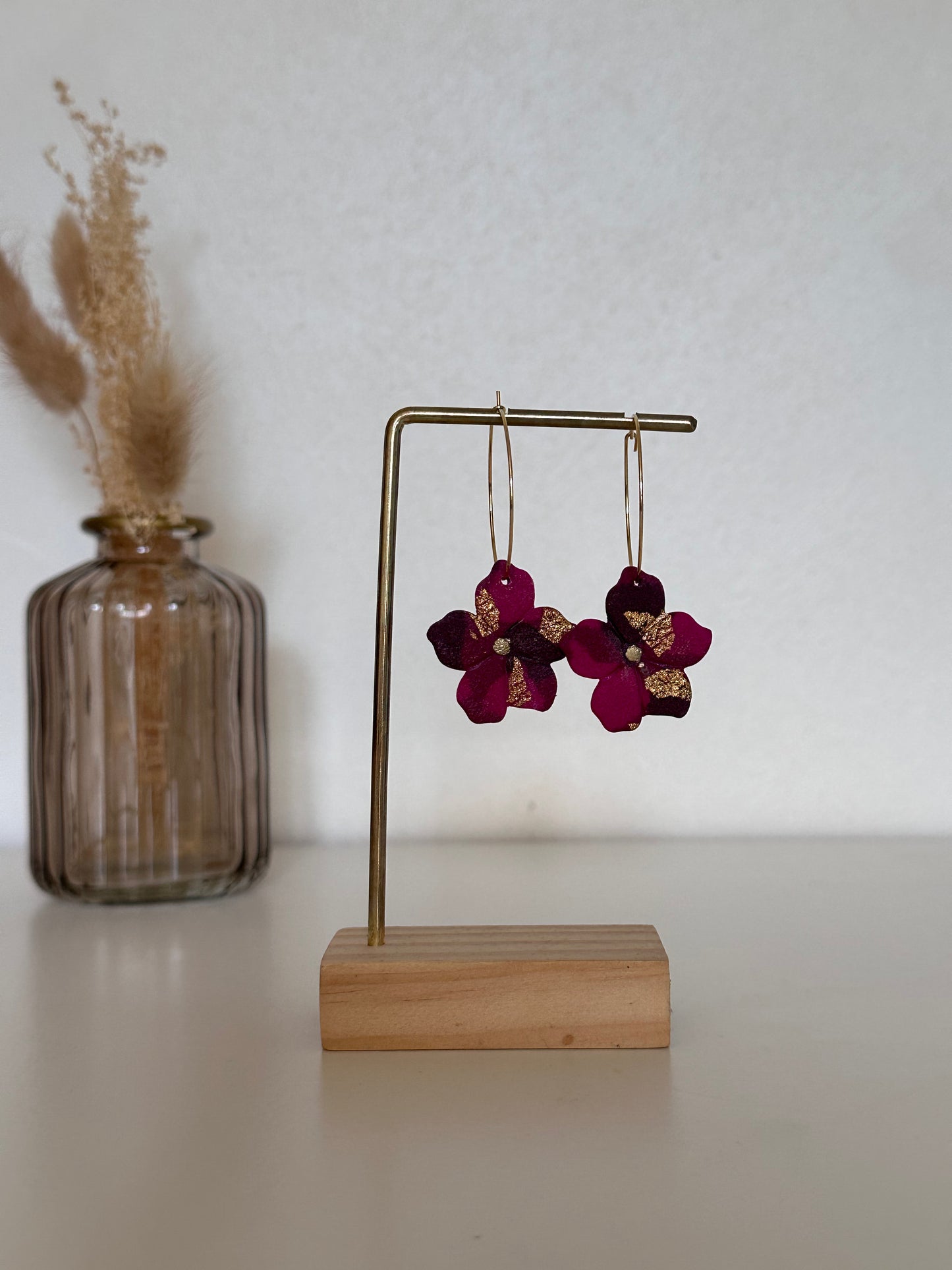 Lénaé | Boucles d'oreilles en argile polymère