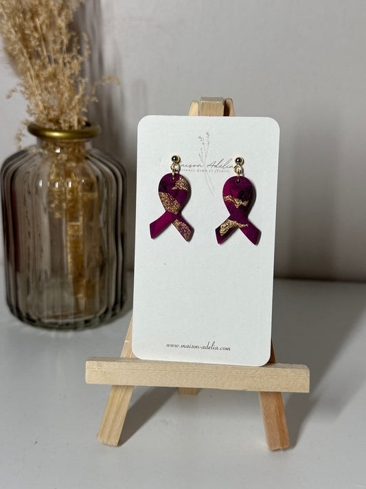 Elia | Boucles d'oreilles en argile polymère